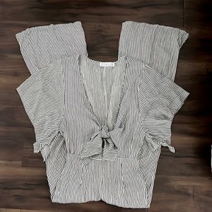 Striped Jumpsuit